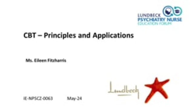 Eileen Fitzharris CBT Principles & Applications